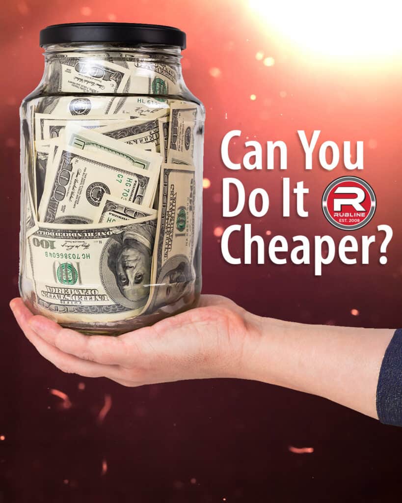 RUBL DoItCheaper blog ad