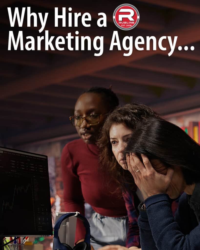 RUBL WhyHireAnAgency blog ad